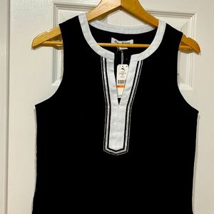 NWT Tommy Bahama black Two Palms shift dress size small